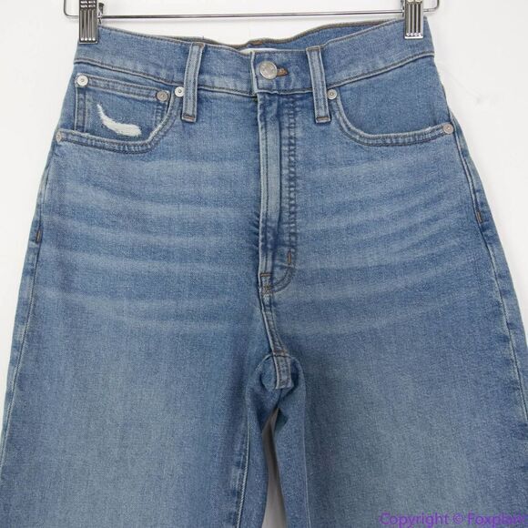 NEW Madewell The Perfect Vintage Straight Jean in Montville Wash, 24 - Picture 4 of 15